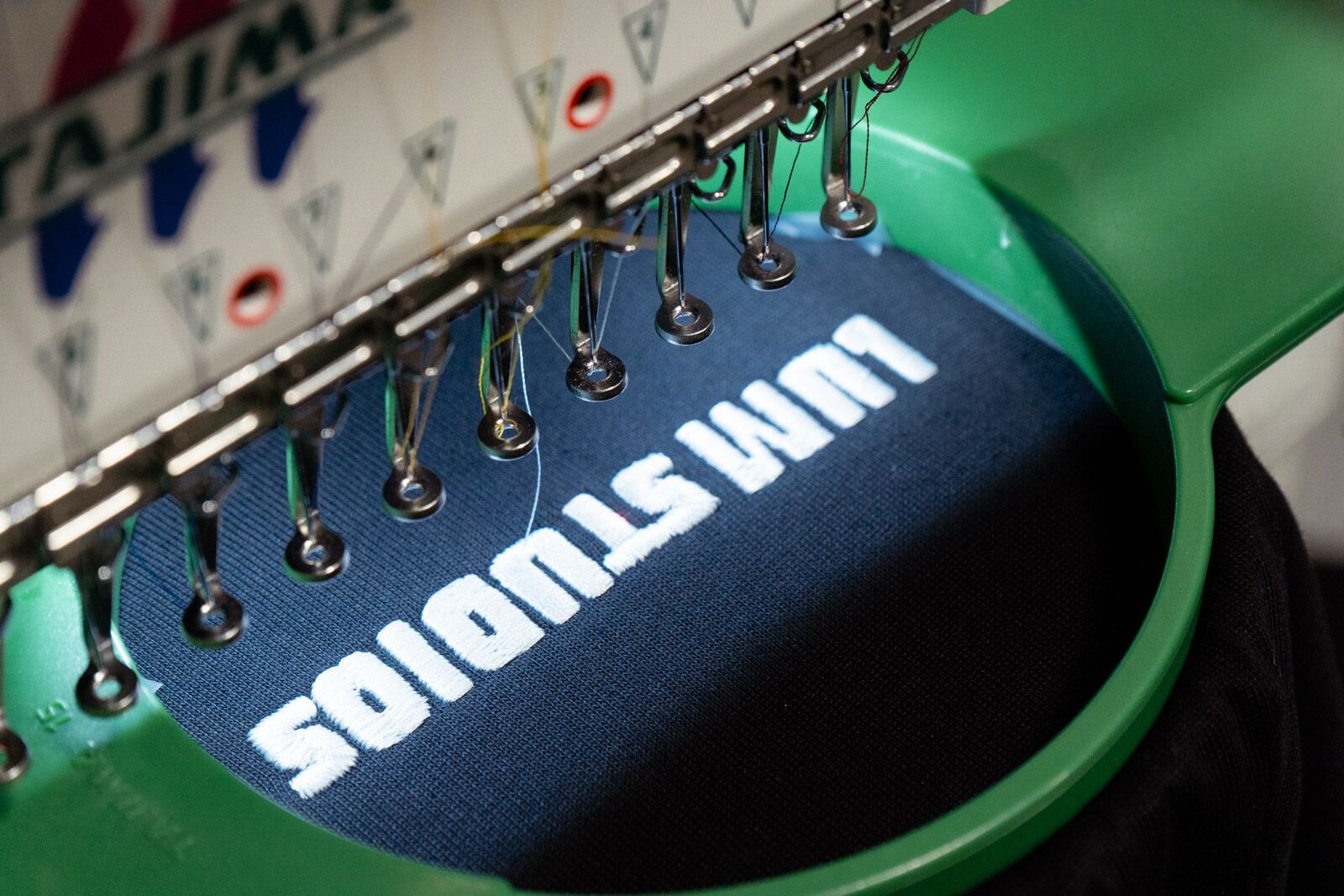 B2B SERVICES EMBROIDERY BRAND STYLE TECHNIQUE DESIGN LUM STUDIOS