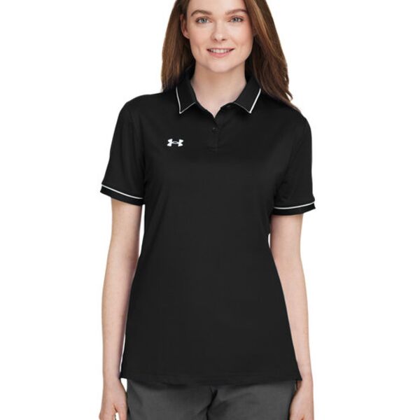  Under Armour Ladies' Tipped Teams Performance Polo Thumbnail
