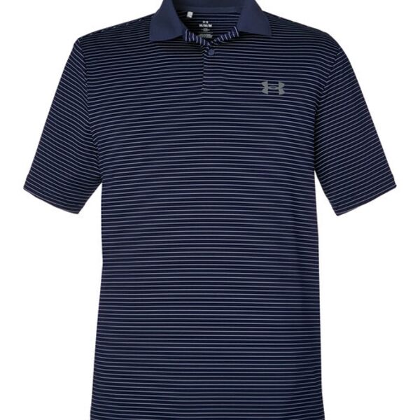  Under Armour Men's 3.0 Striped Perf Polo Thumbnail