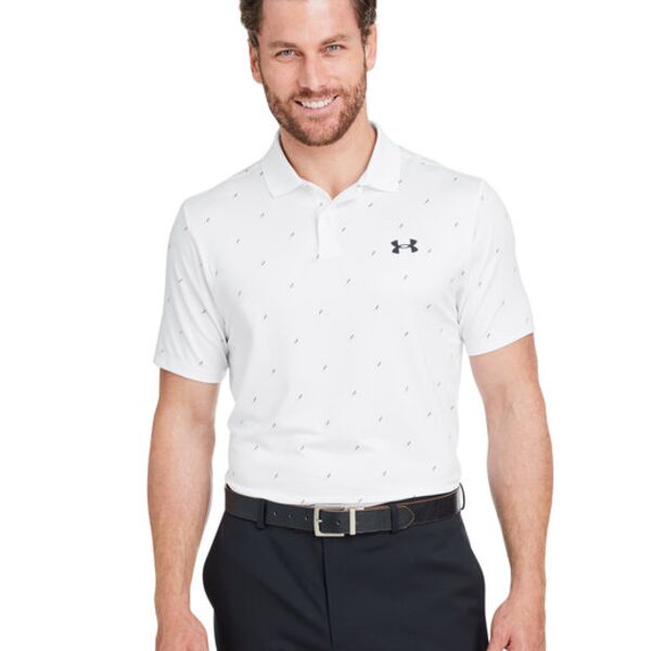  Under Armour Men's 3.0 Printed Performance Polo Thumbnail